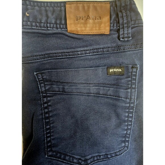 prAna Jeans Mens 32x32 Blue Bridger Slim Straight Stretch Gorpecore Casual 9817 - Picture 12 of 16